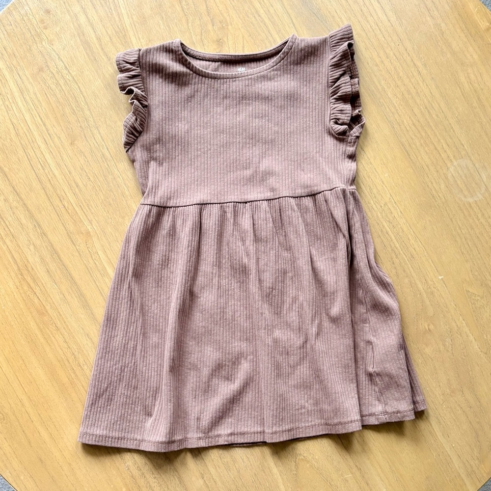 H&M Toddler 5T Brown Dress